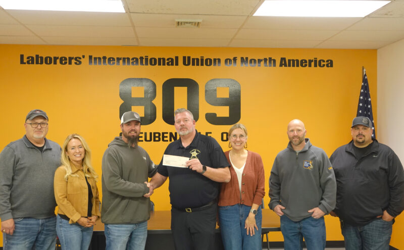 OHIO LABORERS’ UNION DONATION